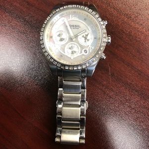 Fossil Women’s Silver Tone Watch